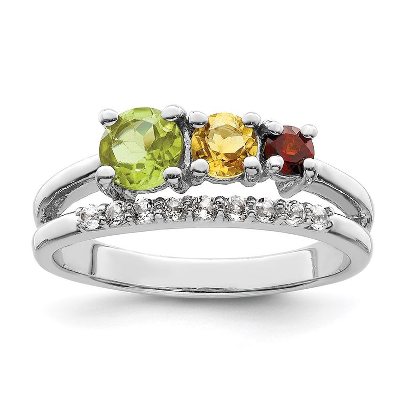 Kazi Luxury Sterling Silver Rh-Plated 102tW PeCiGaWt Bypass Ring 85$